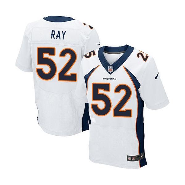 [Elite] Ray Denver Football Team Jersey -Denver #52 Shane Ray Jersey (White)