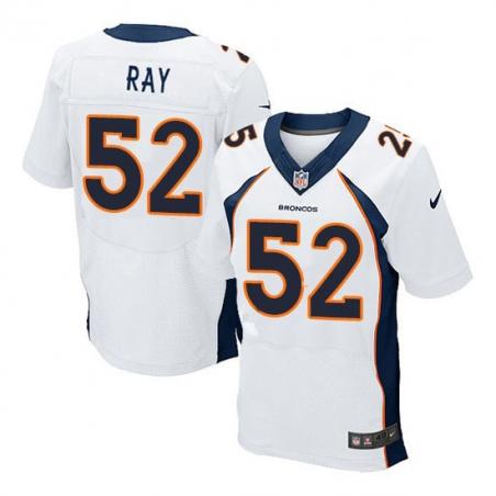 [Elite] Ray Denver Football Team Jersey -Denver #52 Shane Ray Jersey (White)