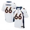 [Elite] Rameriez Denver Football Team Jersey -Denver #66 Manny Rameriez Jersey (White)