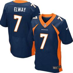 [Elite] Elway Denver Football Team Jersey -Denver #7 John Elway Jersey (Blue)