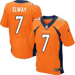[Elite] Elway Denver Football Team Jersey -Denver #7 John Elway Jersey (Orange)