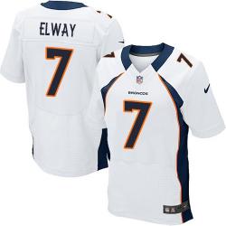 [Elite] Elway Denver Football Team Jersey -Denver #7 John Elway Jersey (White)
