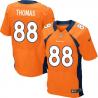 [Elite] Thomas Denver Football Team Jersey -Denver #88 Demaryius Thomas Jersey (Orange)