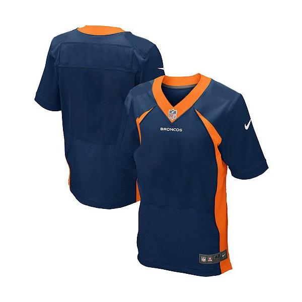[Elite] Denver Football Team Jersey -Denver Jersey (Blank, Blue)