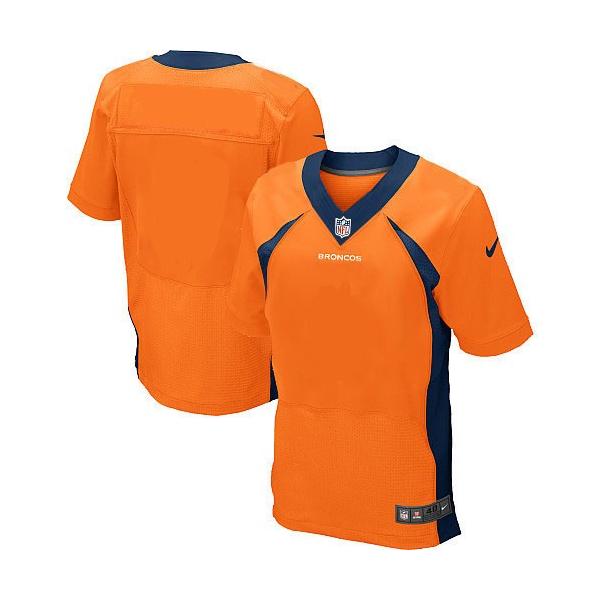 [Elite] Denver Football Team Jersey -Denver Jersey (Blank, Orange)