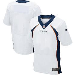 [Elite] Denver Football Team Jersey -Denver Jersey (Blank, White)