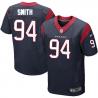 [Elite] Smith Houston Football Team Jersey -Houston #94 Antonio Smith Jersey (Blue)