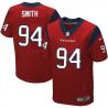 [Elite] Smith Houston Football Team Jersey -Houston #94 Antonio Smith Jersey (Red)
