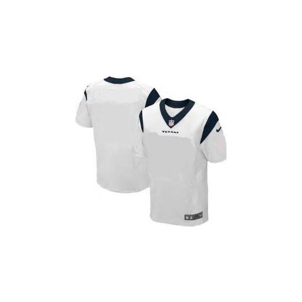 [Elite] Houston Football Team Jersey -Houston Jersey (Blank, White)
