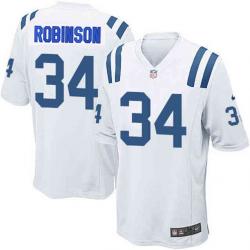 [Elite] Robinson Indianapolis Football Team Jersey -Indianapolis #34 Josh Robinson Jersey (White)