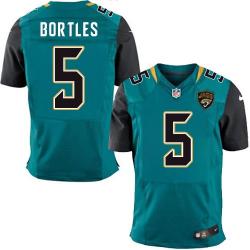 [Elite] Bortles Jacksonville Football Team Jersey -Jacksonville #5 Blake Bortles Jersey (Green)