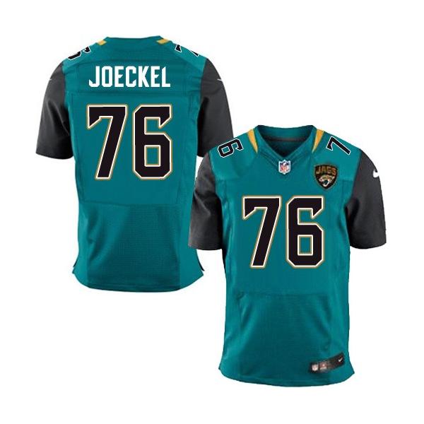 [Elite] Joeckel Jacksonville Football Team Jersey -Jacksonville #76 Luke Joeckel Jersey (Green, 2014 new)