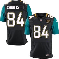 [Elite] Shorts III Jacksonville Football Team Jersey -Jacksonville #84 Cecil Shorts III Jersey (Black, 2014 new)