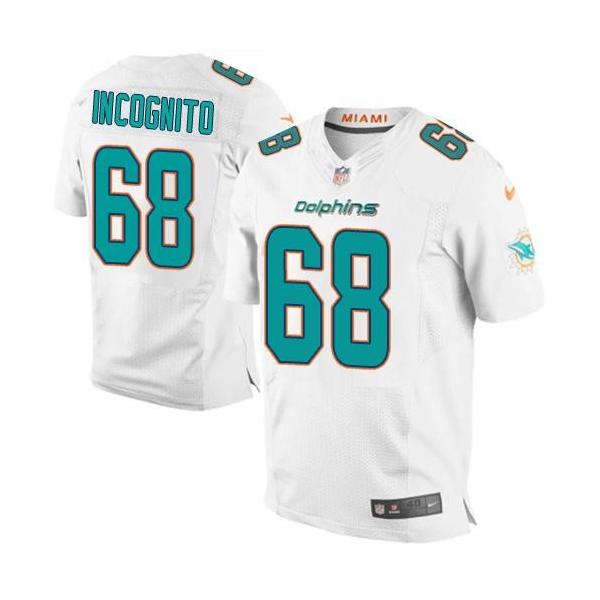 [Elite]Richie Incognito Miami Football Team Jersey(White)_Free ...